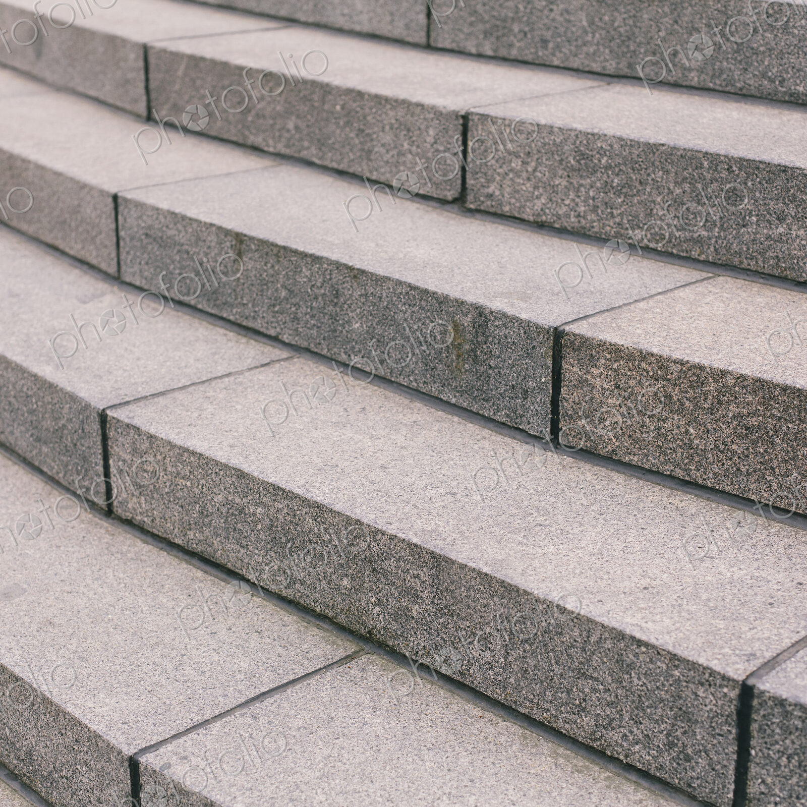 Stone steps in a city.