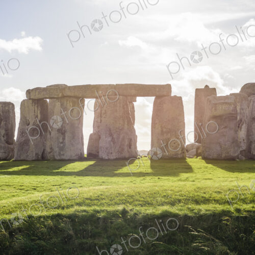 Stonehenge, prehistoric henge with large stones Stonehenge, prehistoric henge with large stones