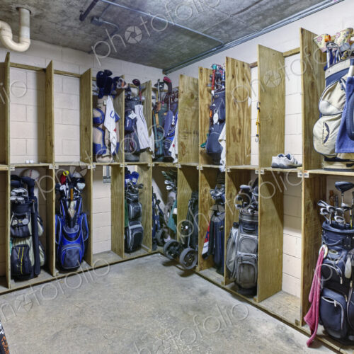Storage Room for Golf Clubs Storage Room for Golf Clubs
