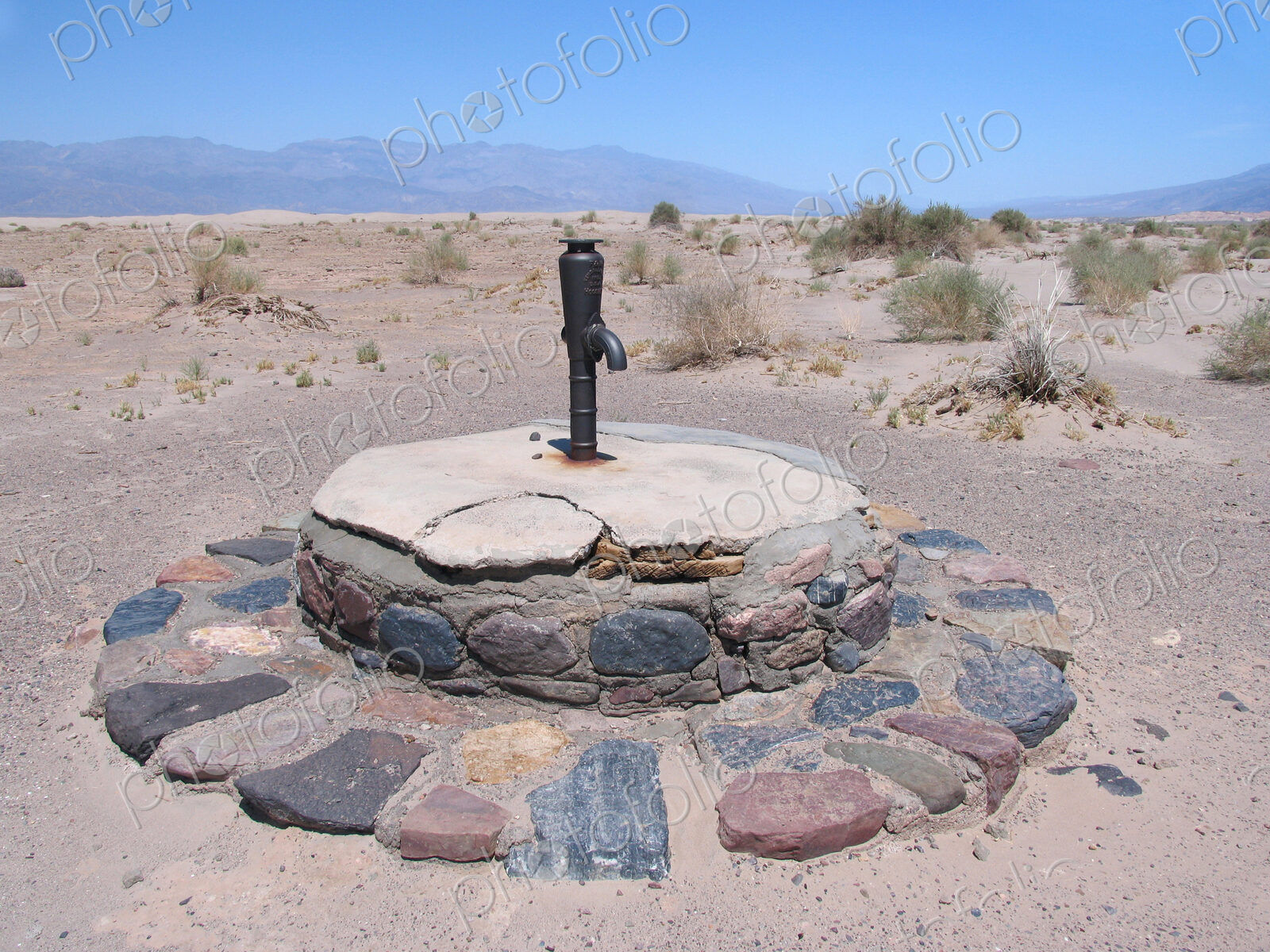 Stovepipe Well in the Desert
