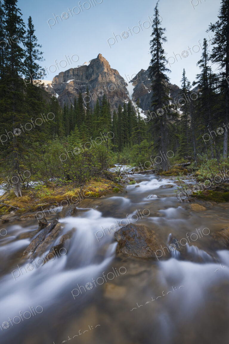 Stream in the Valley of the Ten Peaks, Banff National Park, Alberta, Canada