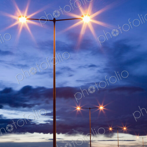 Street Lights at Dusk