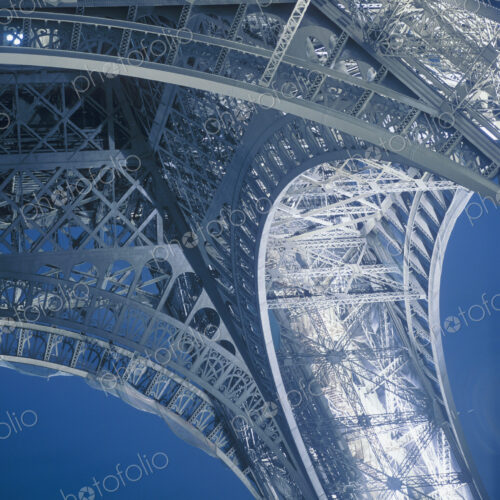 Structural detail of Eiffel Tower
