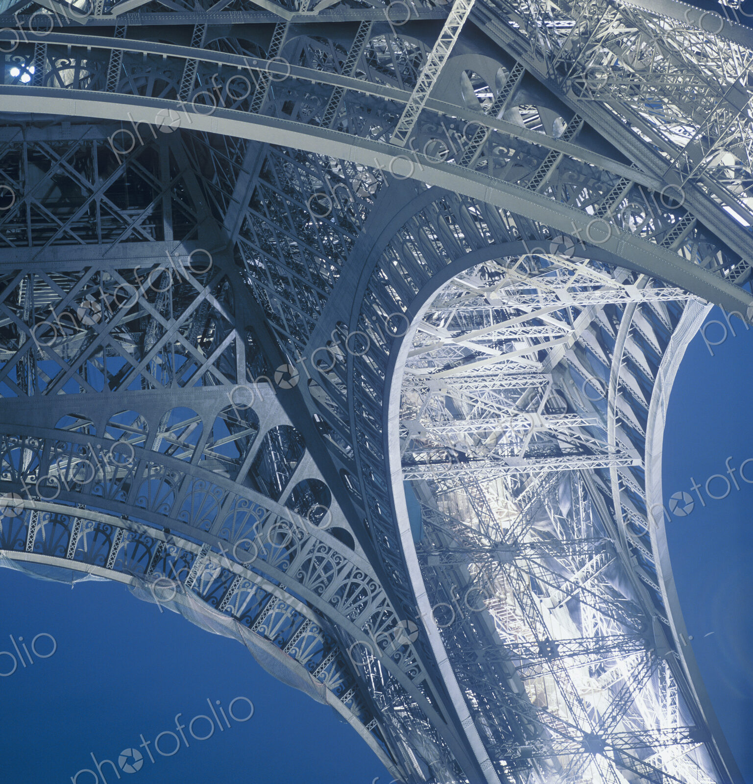 Structural detail of Eiffel Tower
