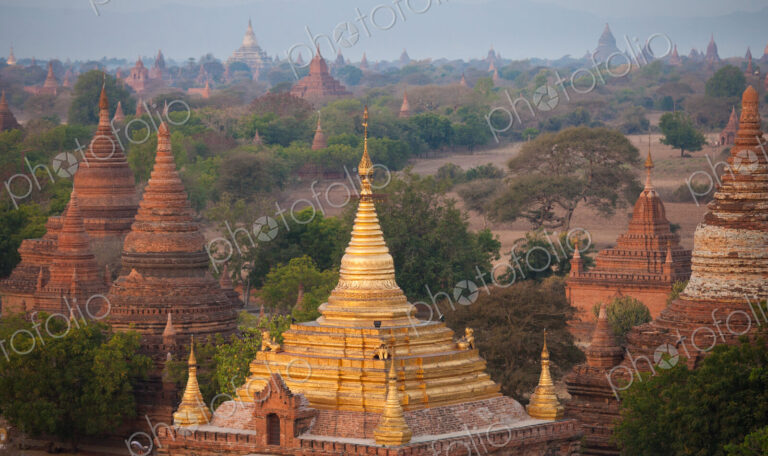 Stupas, Bagan, Myanmar