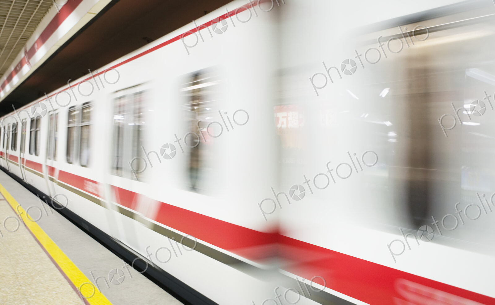 Subway Train Races By