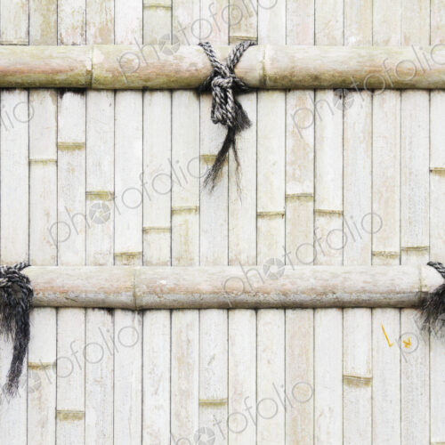 Sun Bleached Bamboo Fence Sun Bleached Bamboo Fence