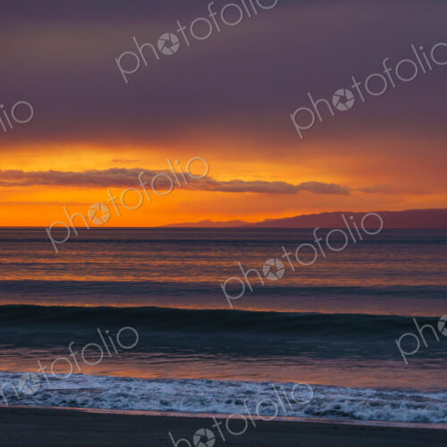 Sunset over the Strait of Juan de Fuca, Port Angeles, WA USA Sunset over the Strait of Juan de Fuca, Port Angeles, WA USA