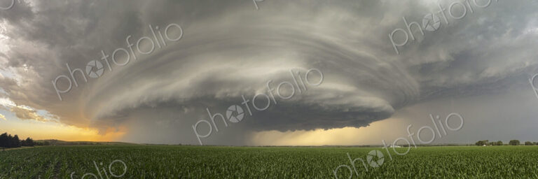 Supercell near Ord, Nebraska