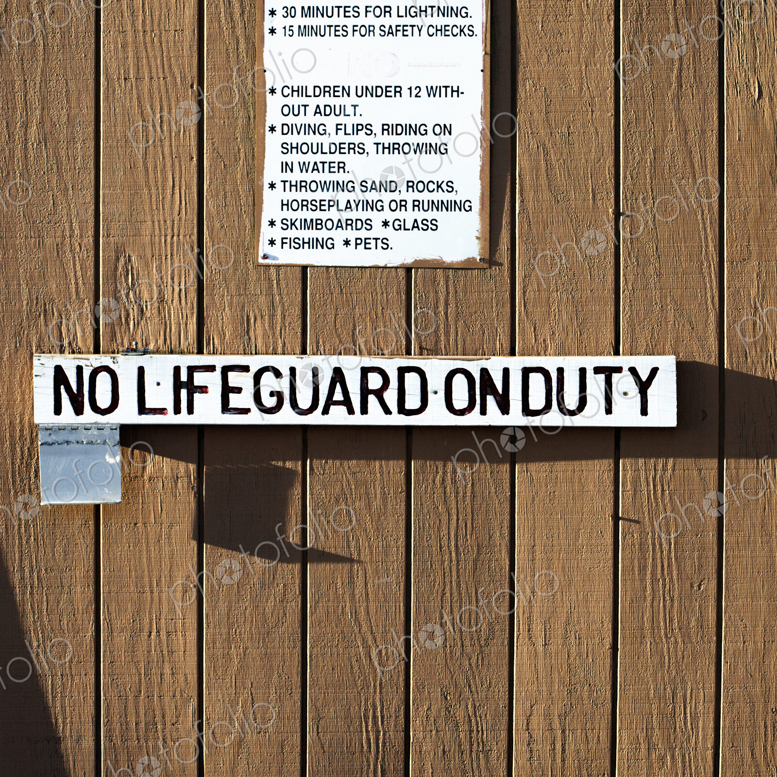 Swimming Pool Warning