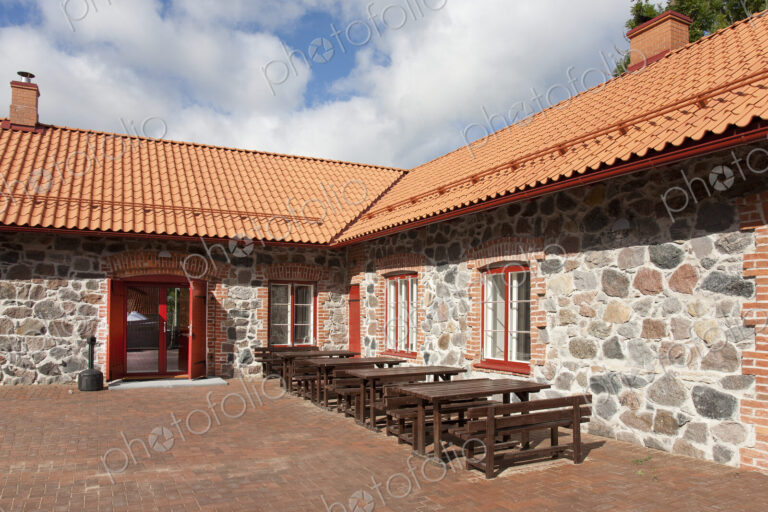 Tables and Benches at the Vihula Manor