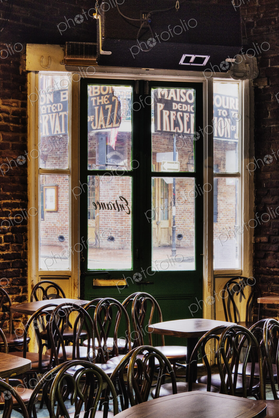 Tables and Chairs in a Tavern
