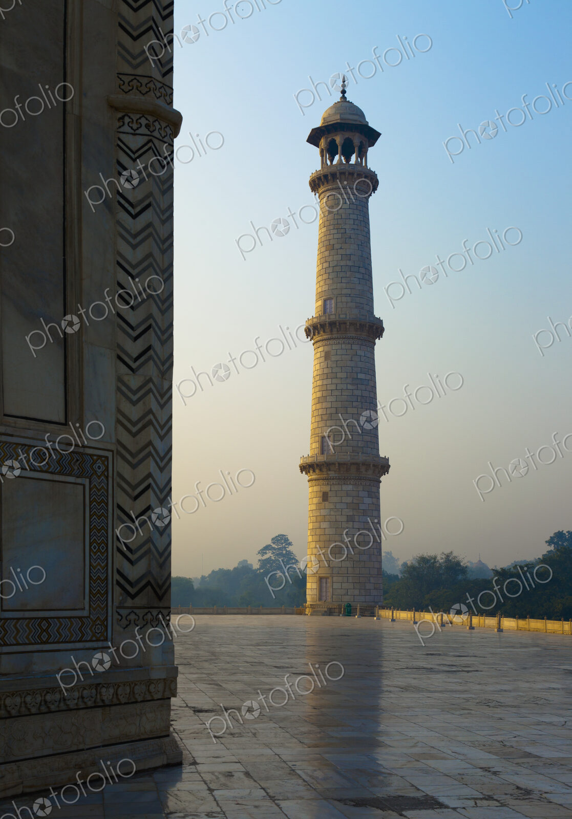 Taj Mahal at Sunrise
