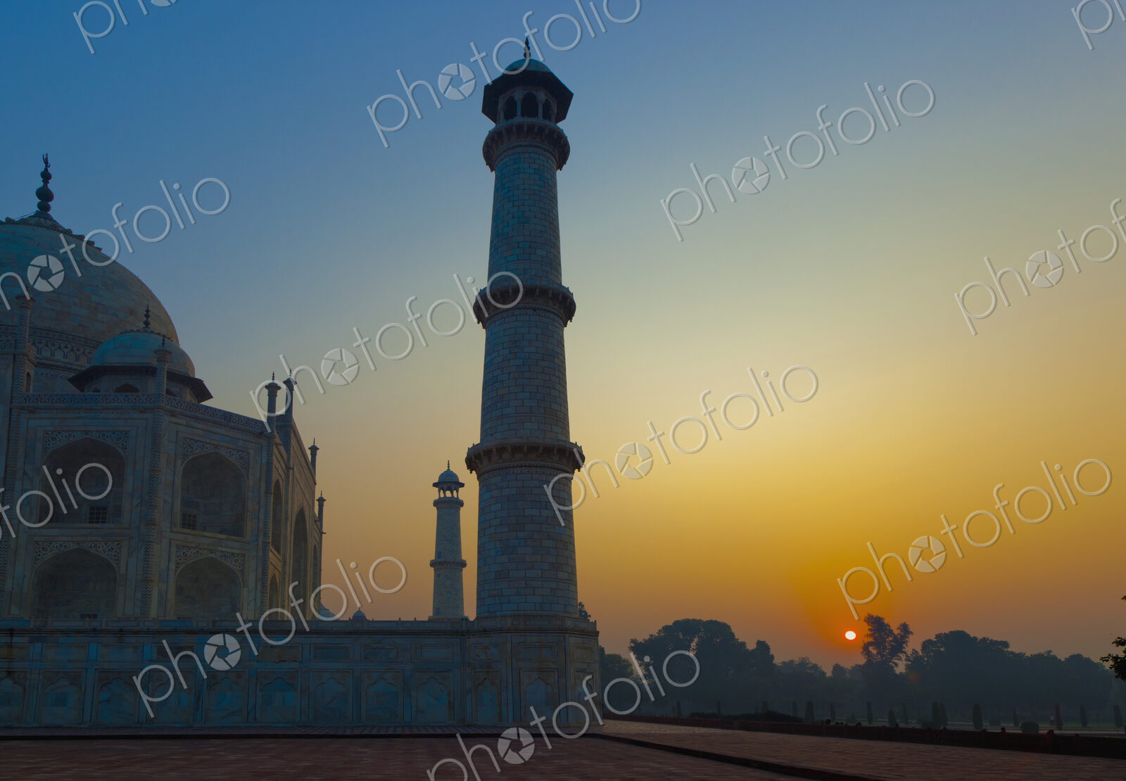 Taj Mahal at Sunrise