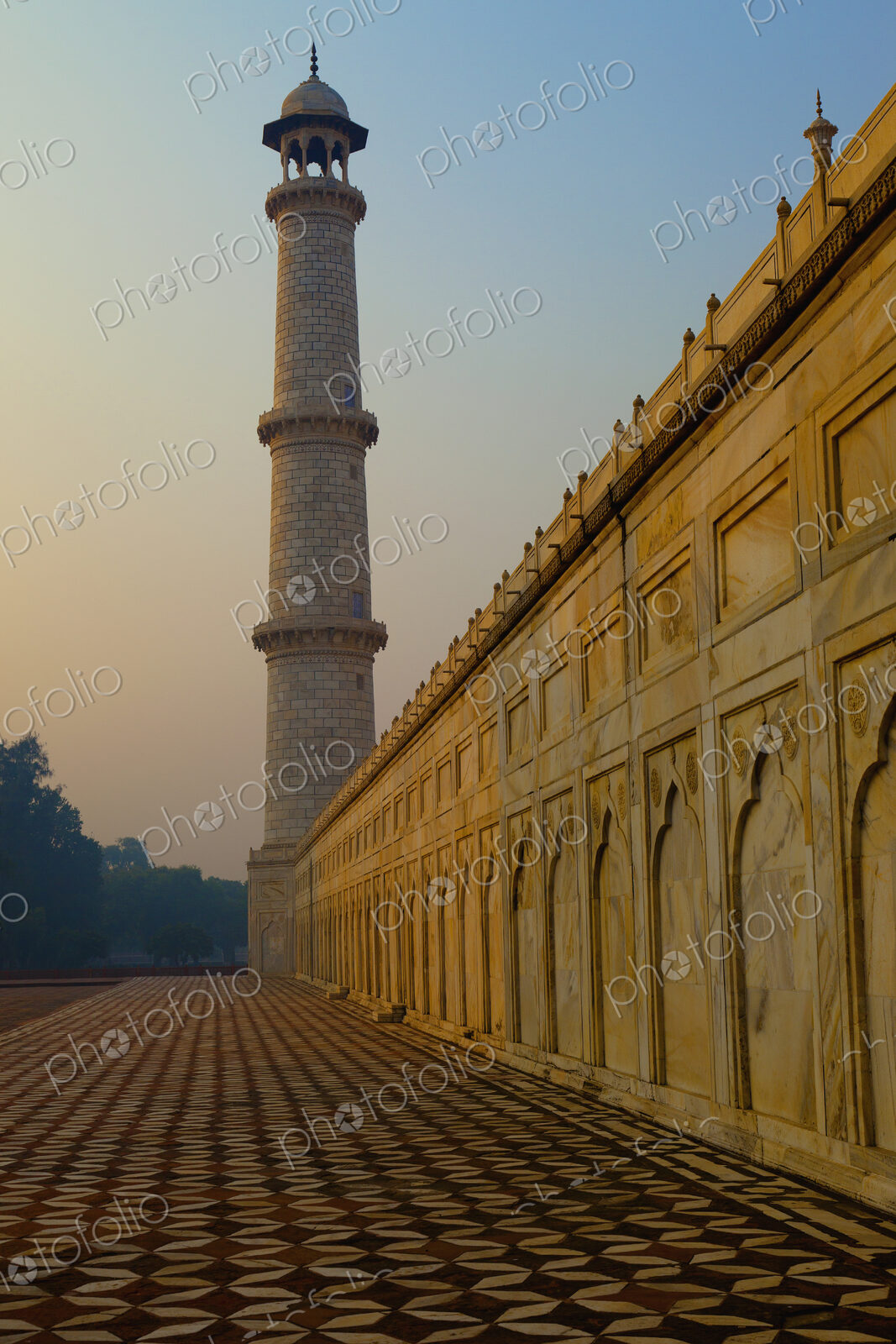 Taj Mahal at Sunrise