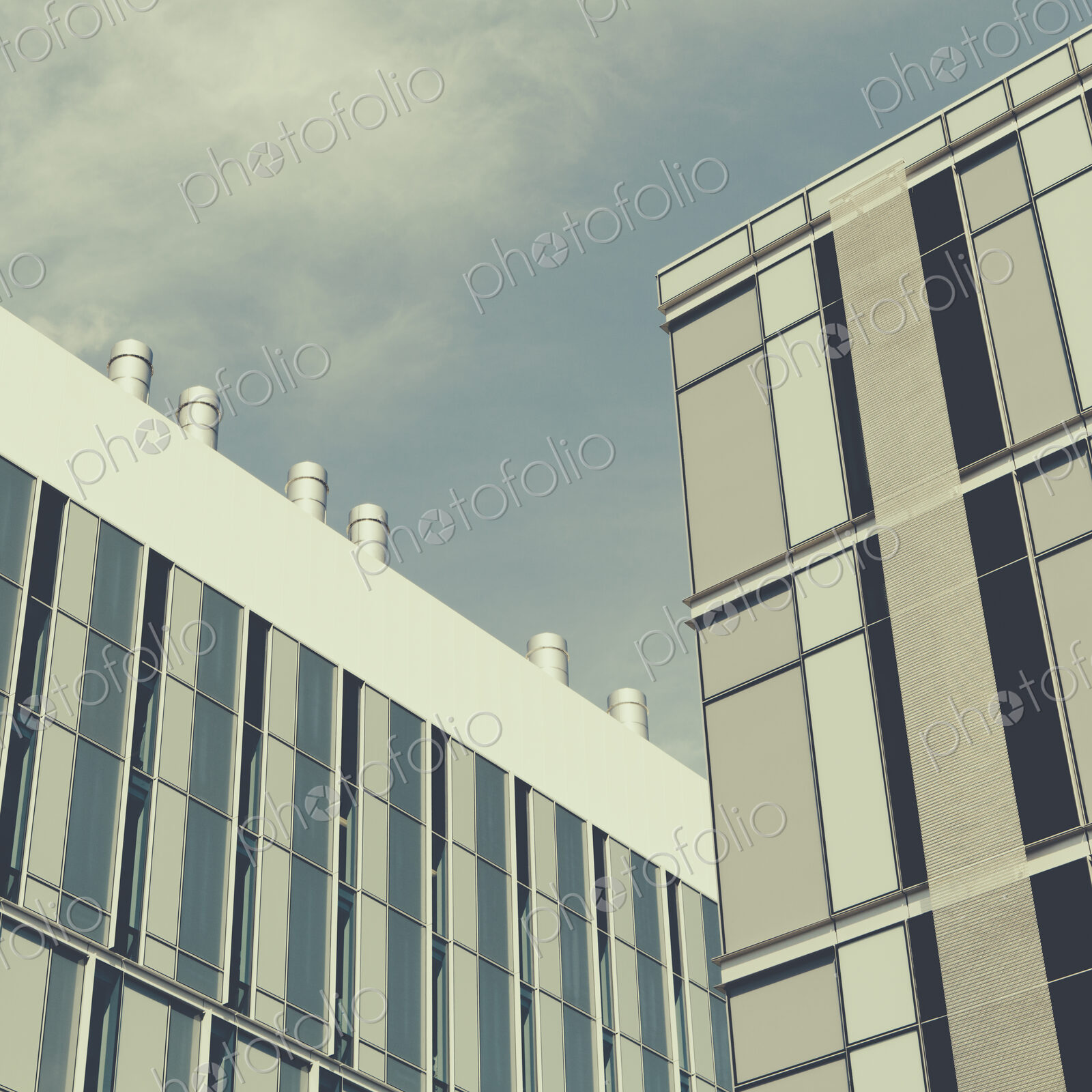 Tall modern buildings in the city of Seattle. Modern architectural style and building…