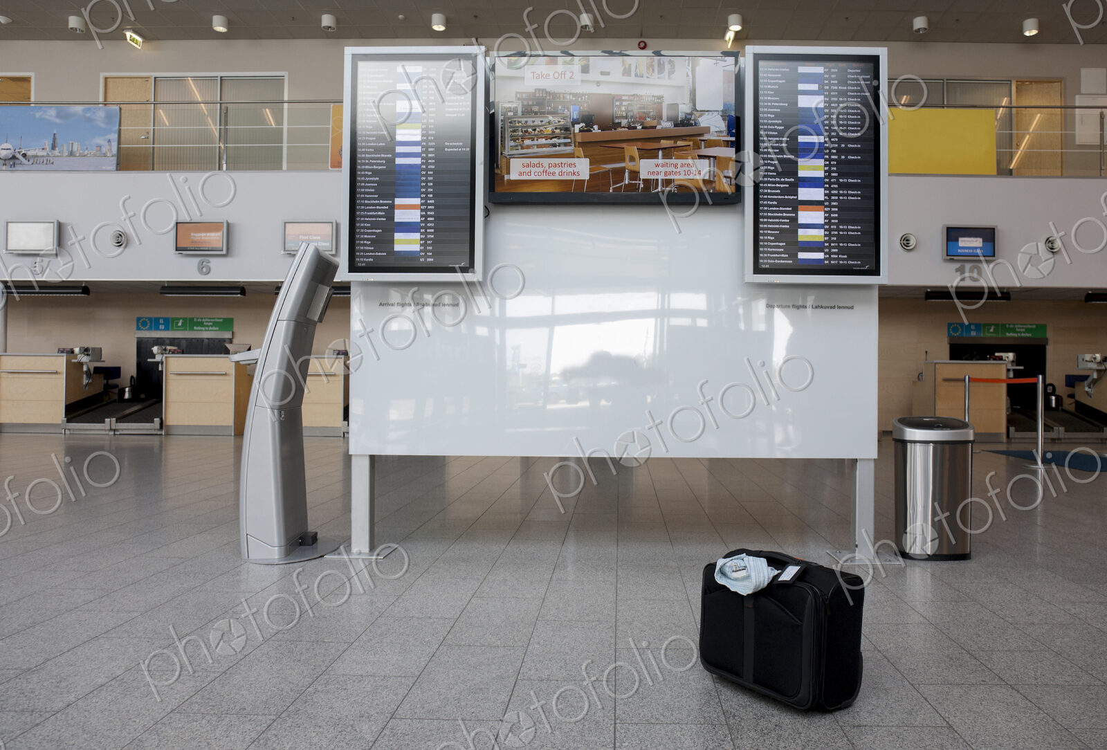 Tallinn airport in Estonia
