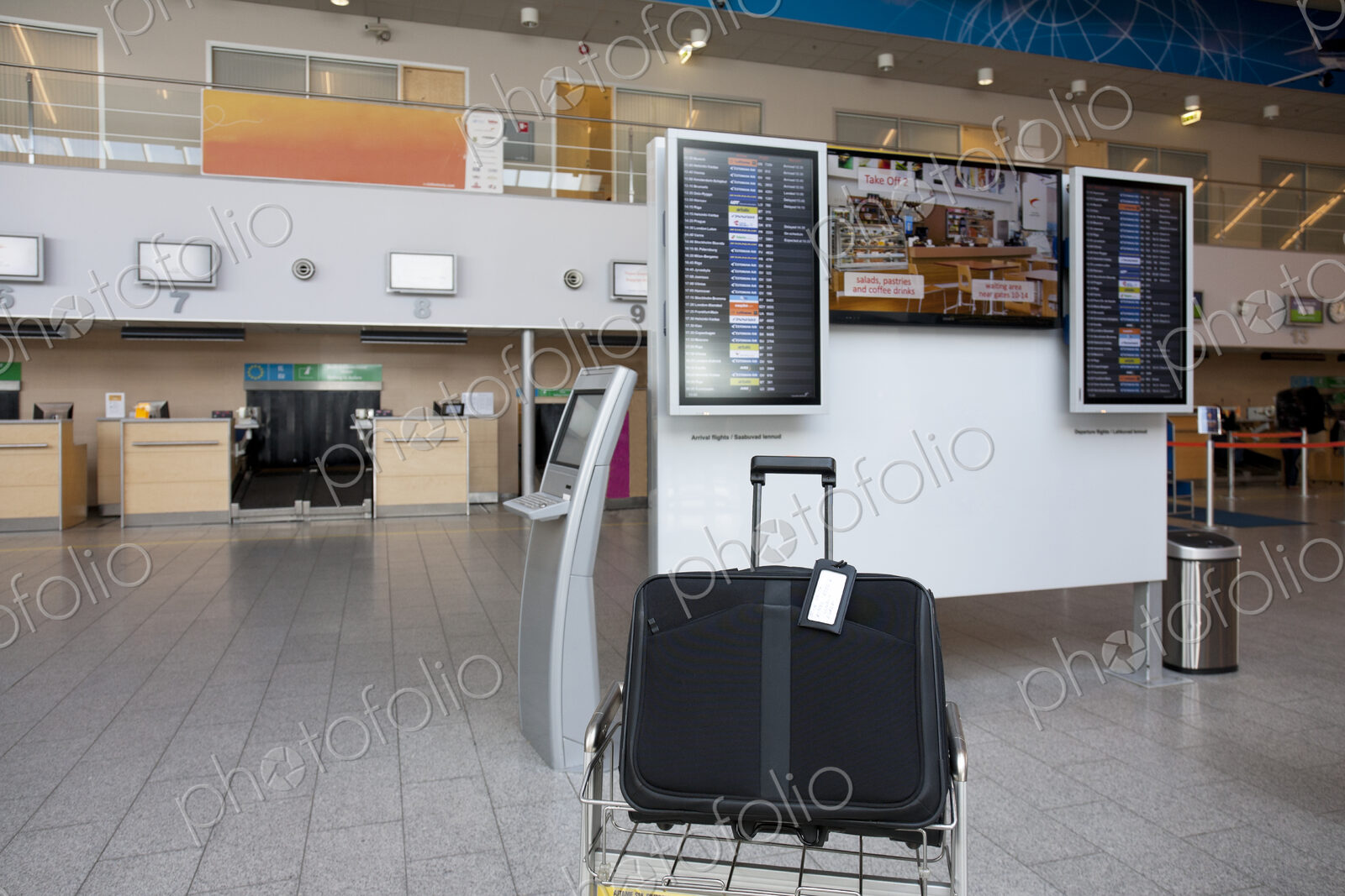 Tallinn airport in Estonia