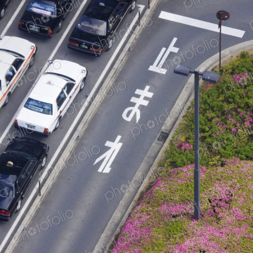 Taxis Waiting for Fares