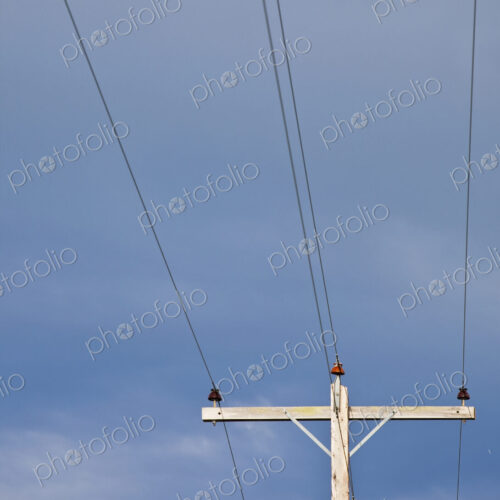 Telephone Pole Against the Sky Telephone Pole Against the Sky