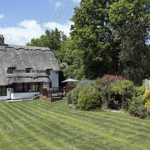 Thatched roof cottage Thatched roof cottage