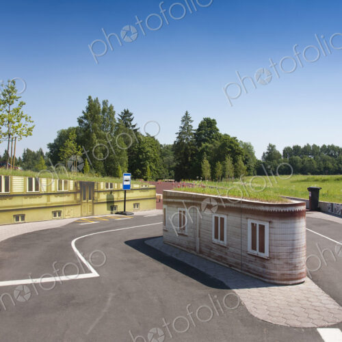 The Estonian Road Museum, open air museum grounds with exhibition and buildings with a…