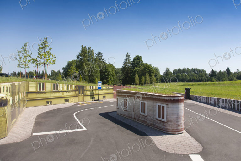 The Estonian Road Museum, open air museum grounds with exhibition and buildings with a…