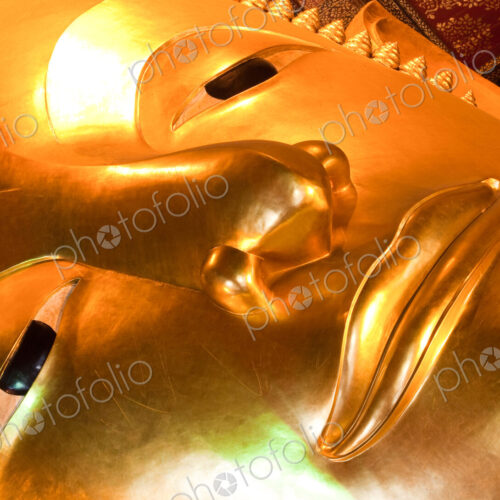 The Golden Buddha in the temple of Wat Traimit, Bangkok, Thailand The Golden Buddha in the temple of Wat Traimit, Bangkok, Thailand