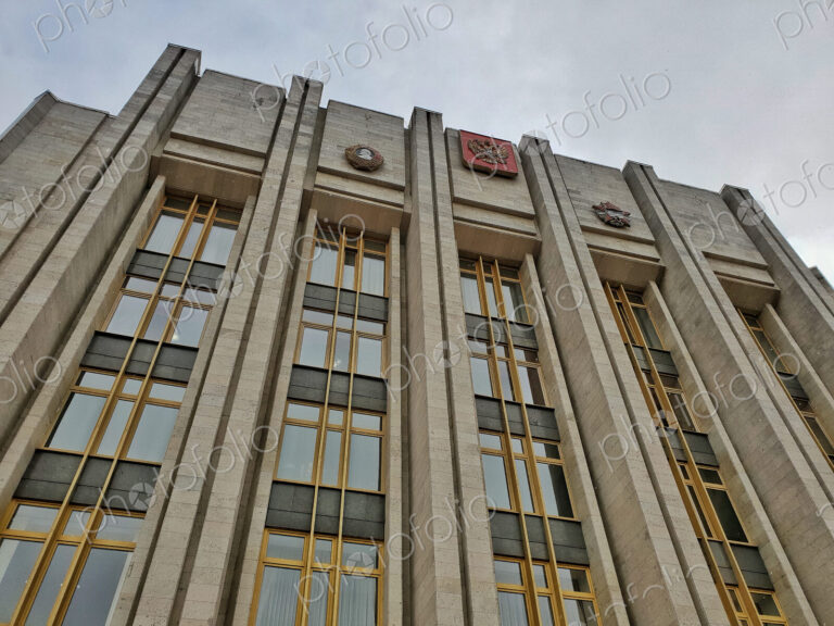 The Government of Leningradskaya oblast building, designed in socialist modernism…