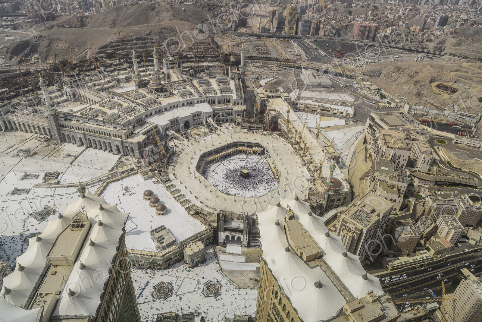 The Hajj annual Islamic pilgrimage to Mecca, Saudi Arabia, the holiest city for…