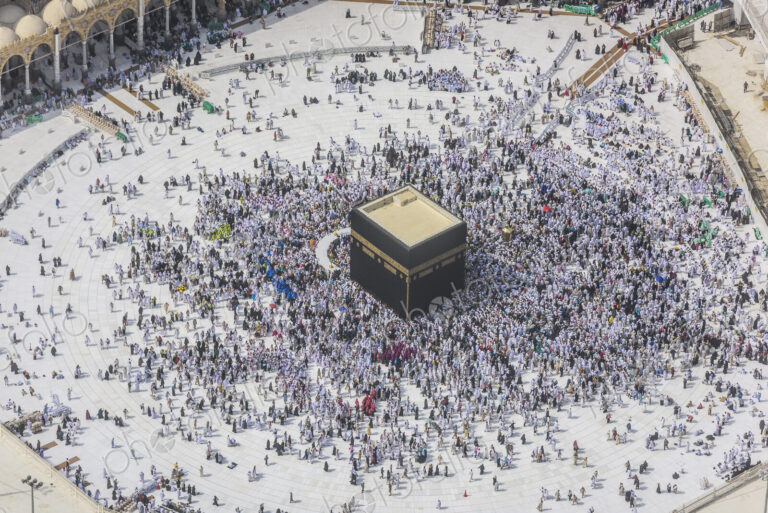 The Hajj annual Islamic pilgrimage to Mecca, Saudi Arabia, the holiest city for…