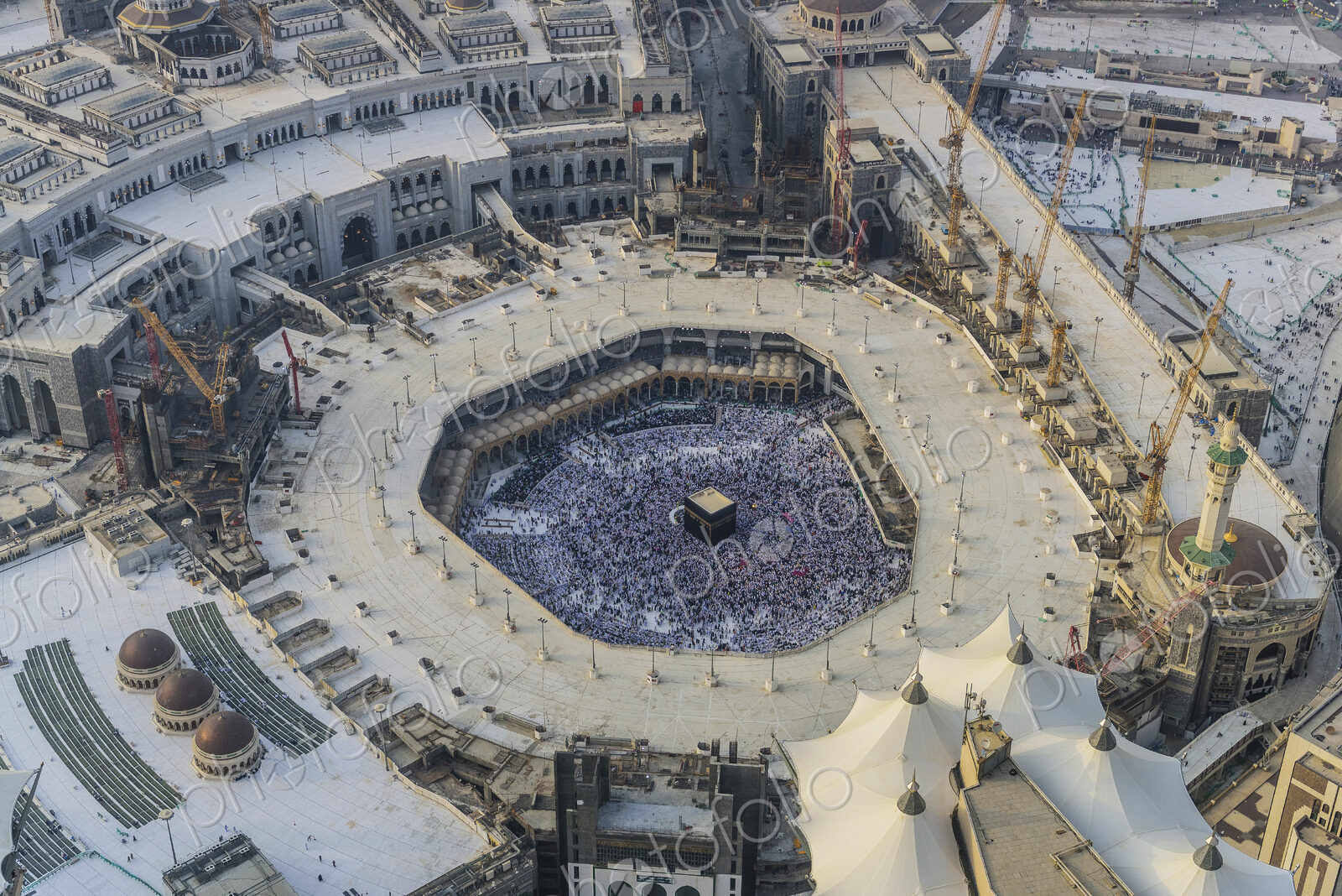 The Hajj annual Islamic pilgrimage to Mecca, Saudi Arabia, the holiest city for…