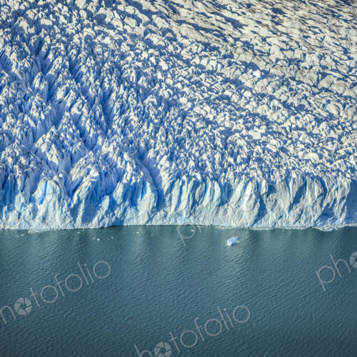The Perito Moreno Glacier, aerial view of the glacier terminus and the waters of the… The Perito Moreno Glacier, aerial view of the glacier terminus and the waters of the…
