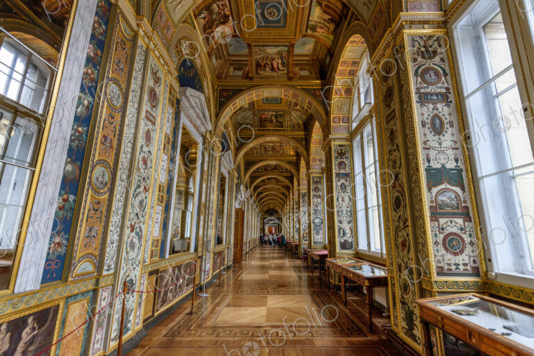 The Raphael Loggia, a corridor with decorated and painted panels in The State…