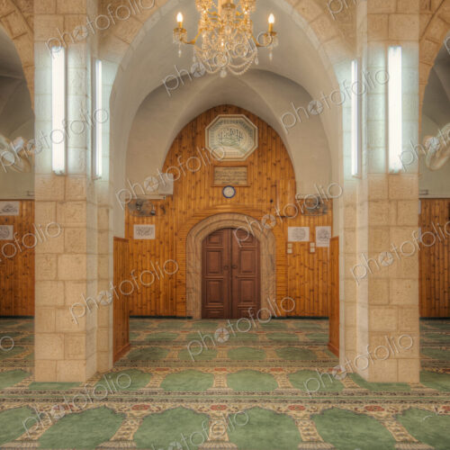 The White Mosque in Nazareth The White Mosque in Nazareth