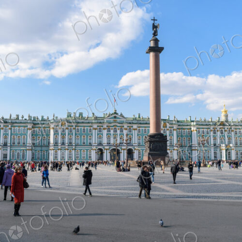 The Winter Palace, residence of the House of Romanov, from 1732 to 1917, view of the… The Winter Palace, residence of the House of Romanov, from 1732 to 1917, view of the…