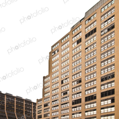 The exterior of buildings in New York City. The exterior of buildings in New York City.