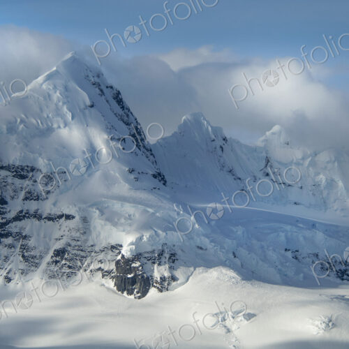 The mountainous landscape of Antarctica. The mountainous landscape of Antarctica.