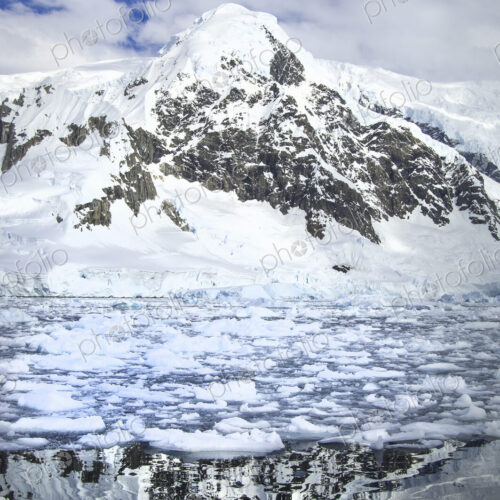 The mountainous landscape of Antarctica. The mountainous landscape of Antarctica.