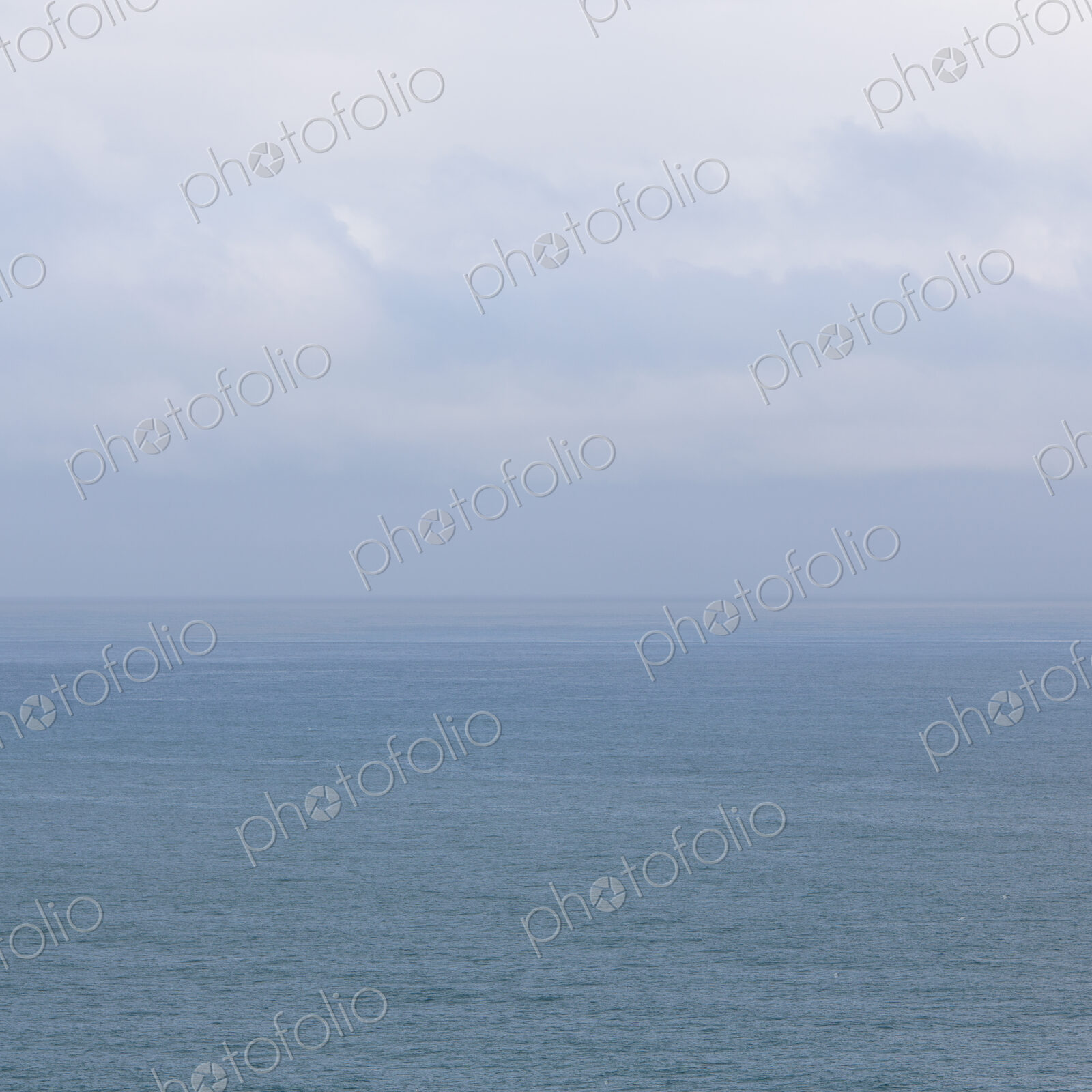 The seascape at dusk over the Pacific Ocean, near Manzanita in Oregon.