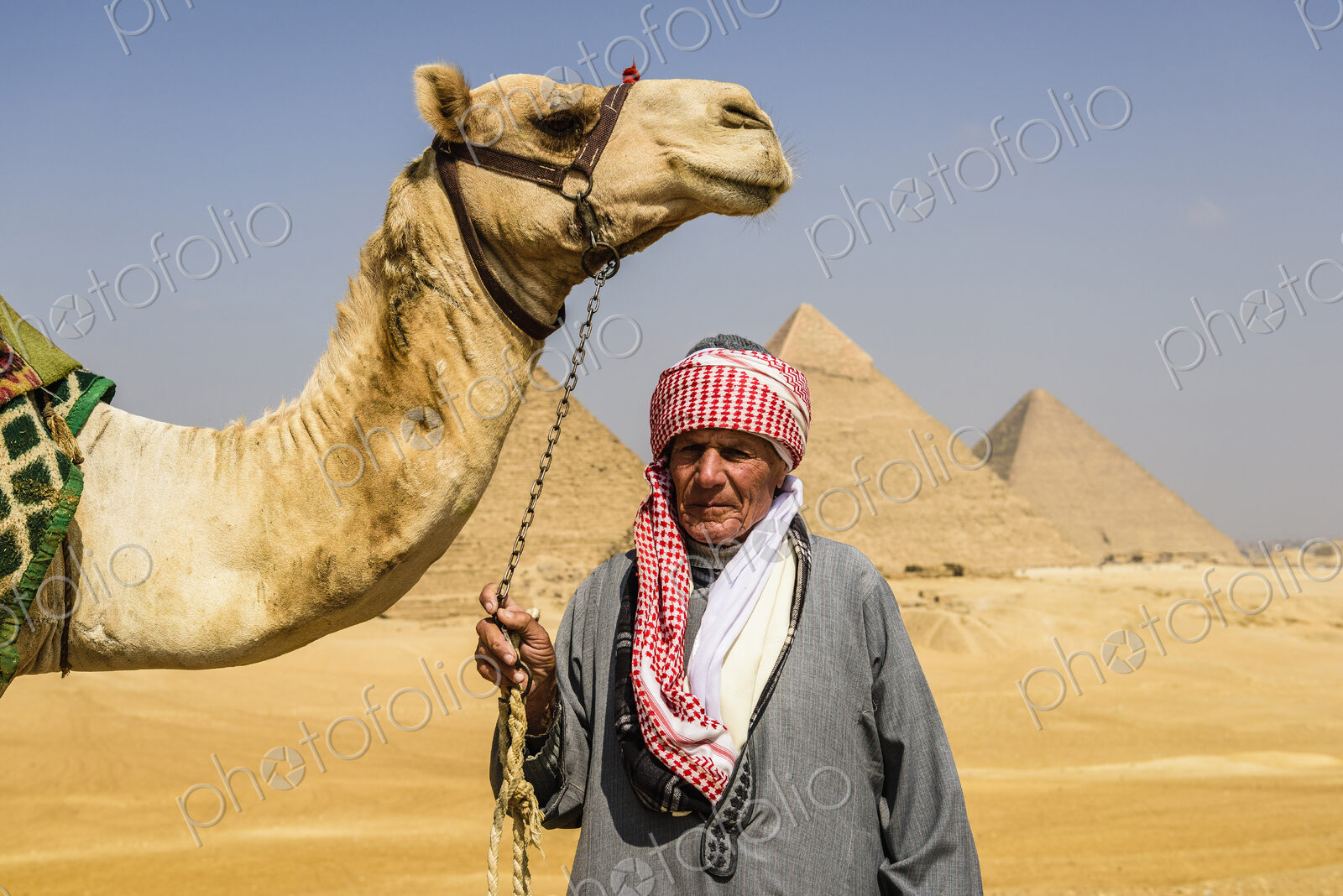 Three pyramids, monuments and burial tombs of the pharaohs Khufu, Khafre, and…