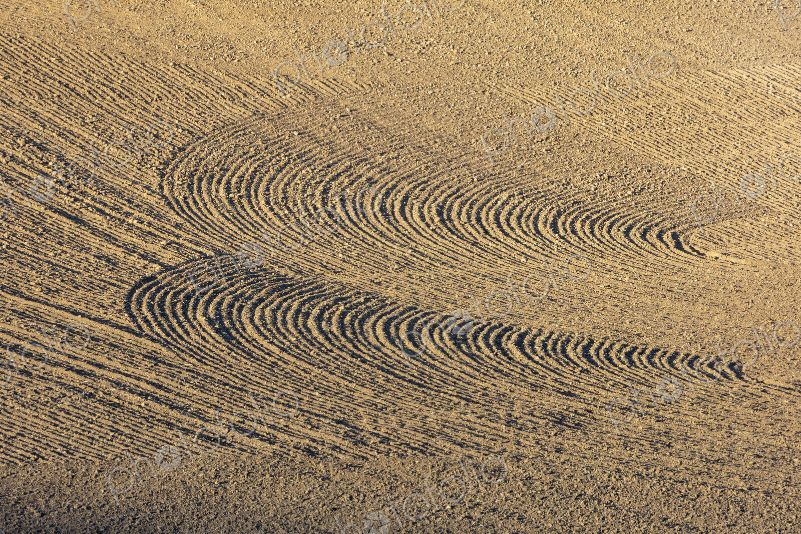 Tilled farmland and rolling hills