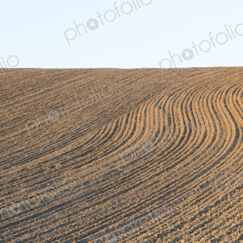 Tilled farmland and rolling hills Tilled farmland and rolling hills