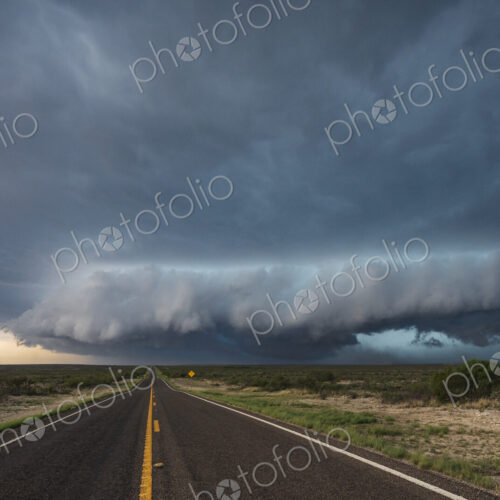Tracking a Supercell alomg Texas Highway 285, cloud formations hovering over the land. Tracking a Supercell alomg Texas Highway 285, cloud formations hovering over the land.