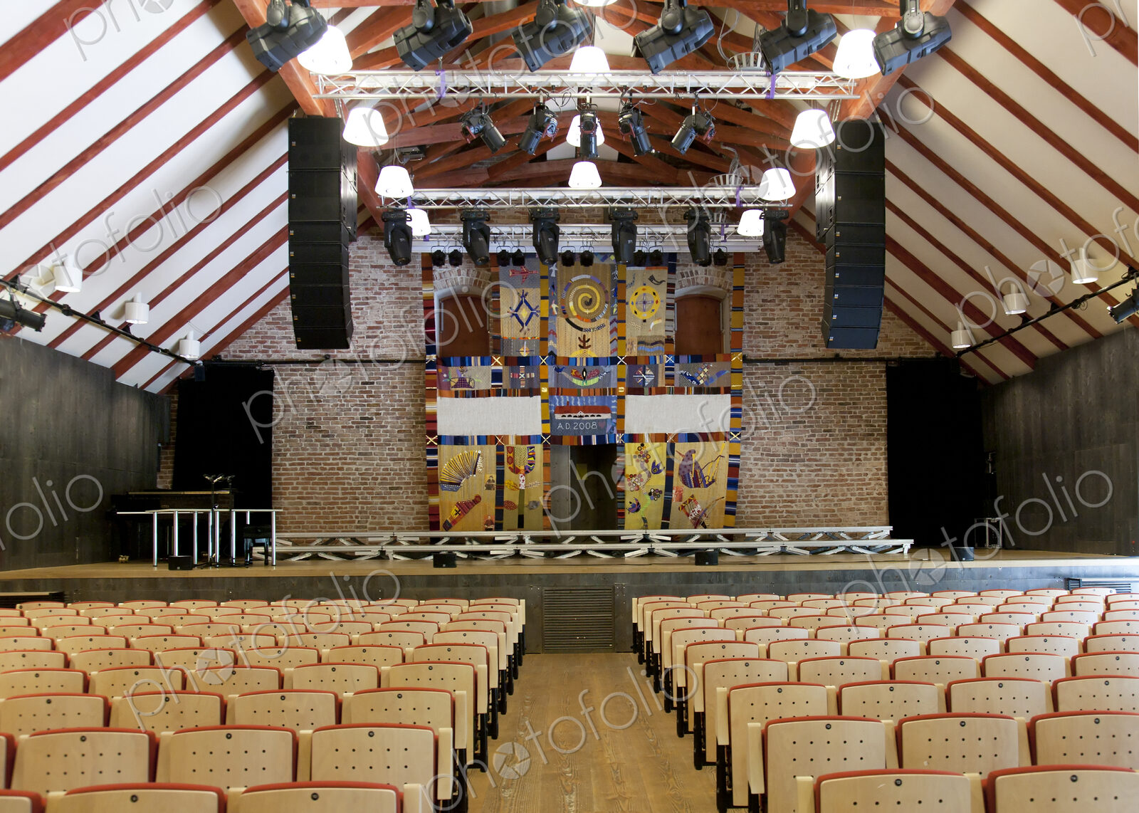Traditional Music Center Interior