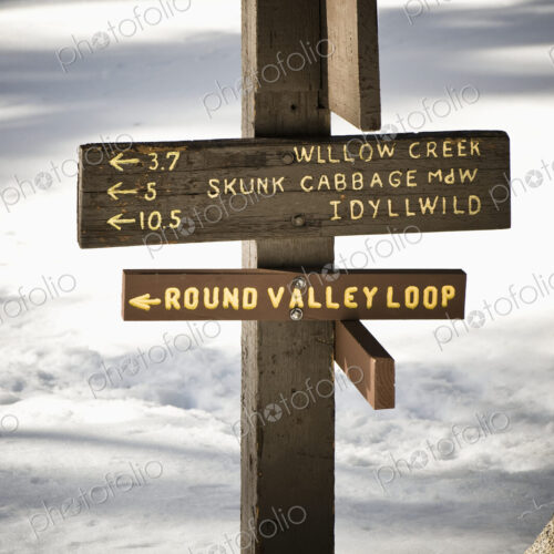 Trailhead Sign