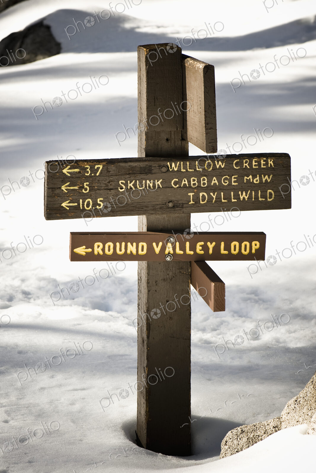Trailhead Sign