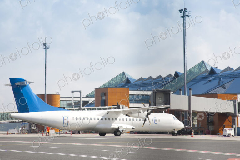 Transport Plane at the Airport