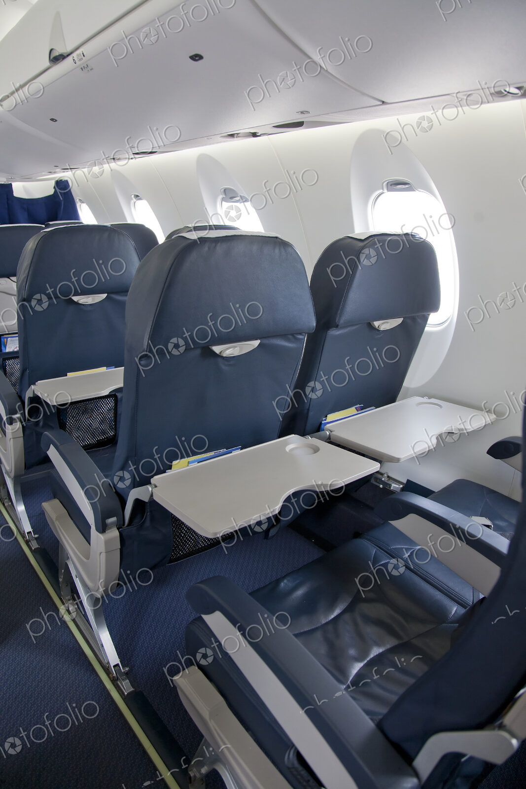 Tray Table on an Airplane