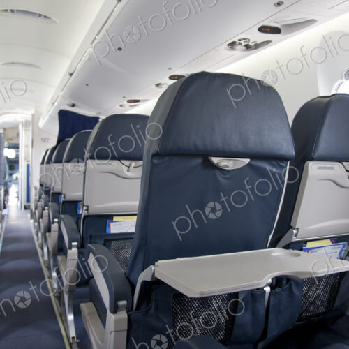 Tray Table on an Airplane
